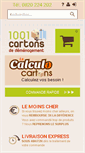 Mobile Screenshot of 1001cartons-demenagement.com